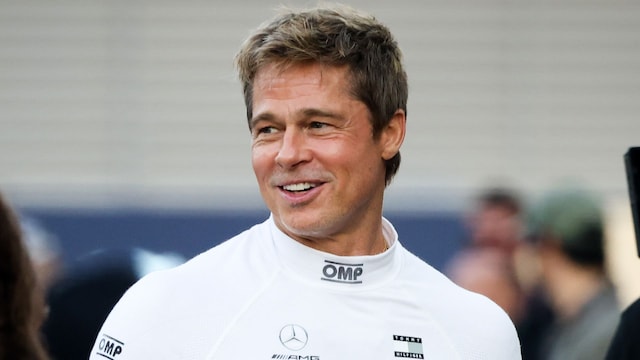 Brad Pitt en su nueva película de F1