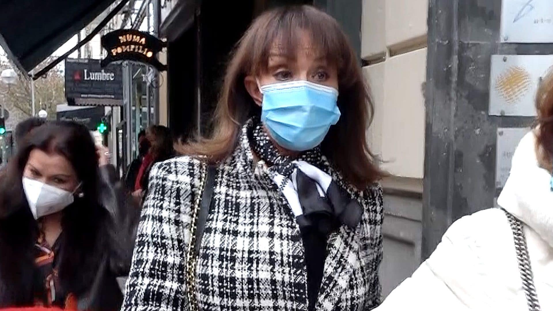 María Ángeles Grajal, 'hundida' tras el fallecimiento de Jaime Ostos, recuerda con emoción a su marido