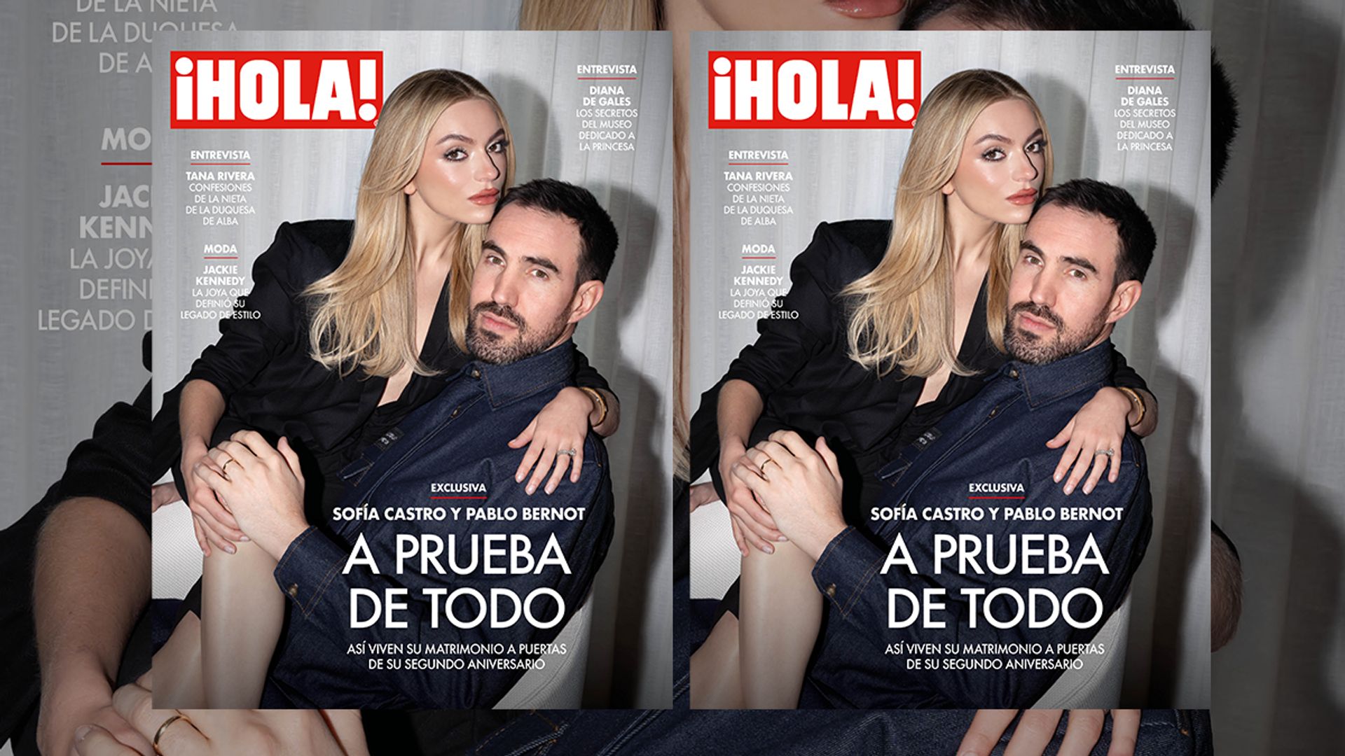 Sofía Castro y Pablo Bernot en ¡HOLA!