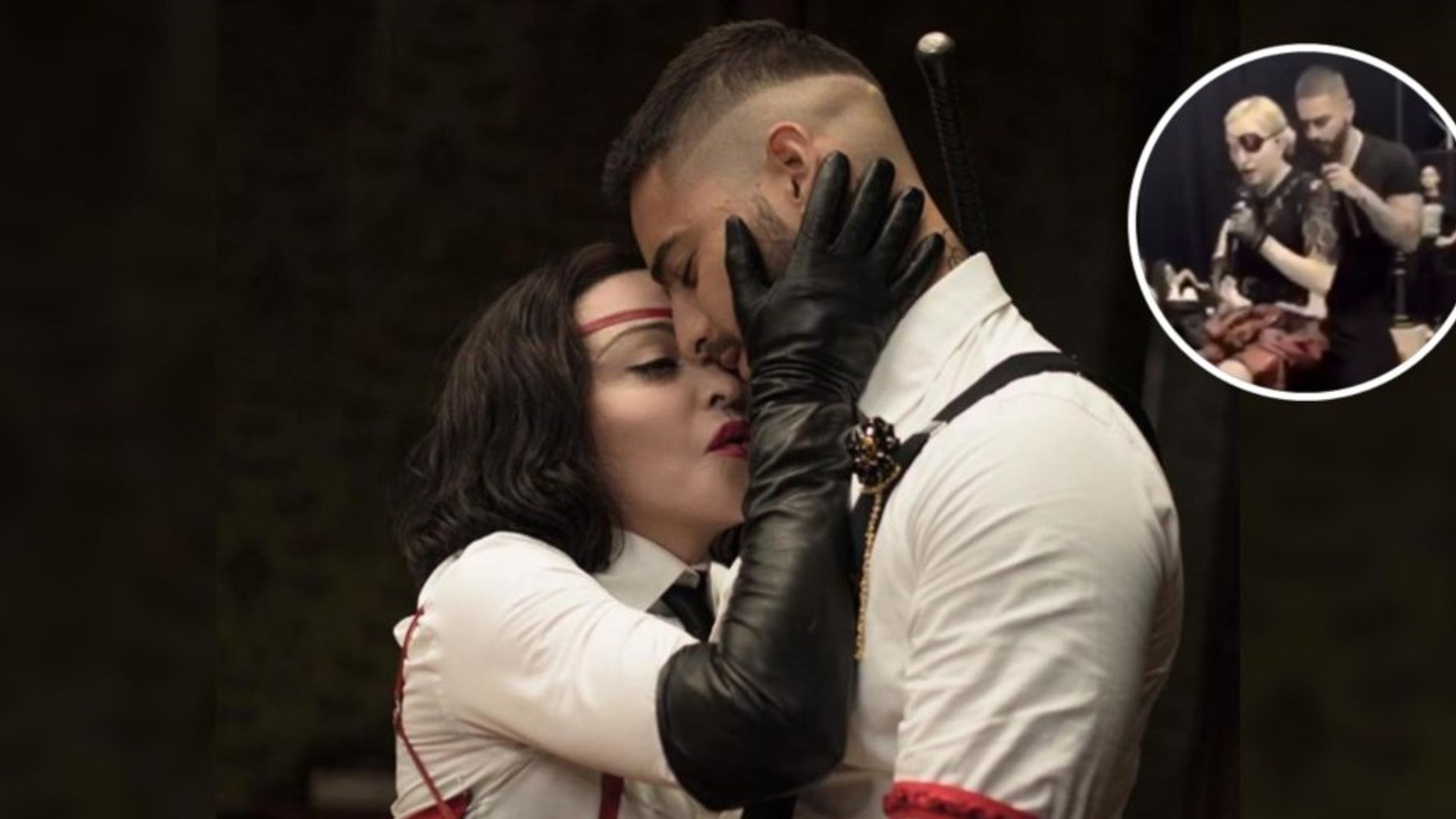 ¿Habrá besos? Así se preparan Maluma y Madonna para los Billboard Music Awards