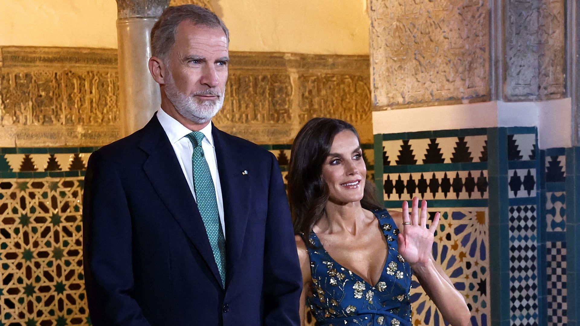 El rey Felipe y la reina Letizia, anfitriones de lujo de la cena oficial en el Real Alcázar de Sevilla por la cumbre de la ONU