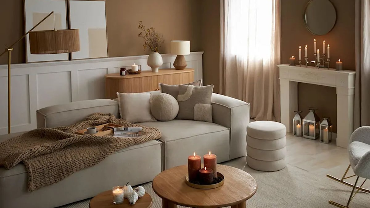 10 ideas (sin obras) para hacer que tu salón parezca más grande de lo que es