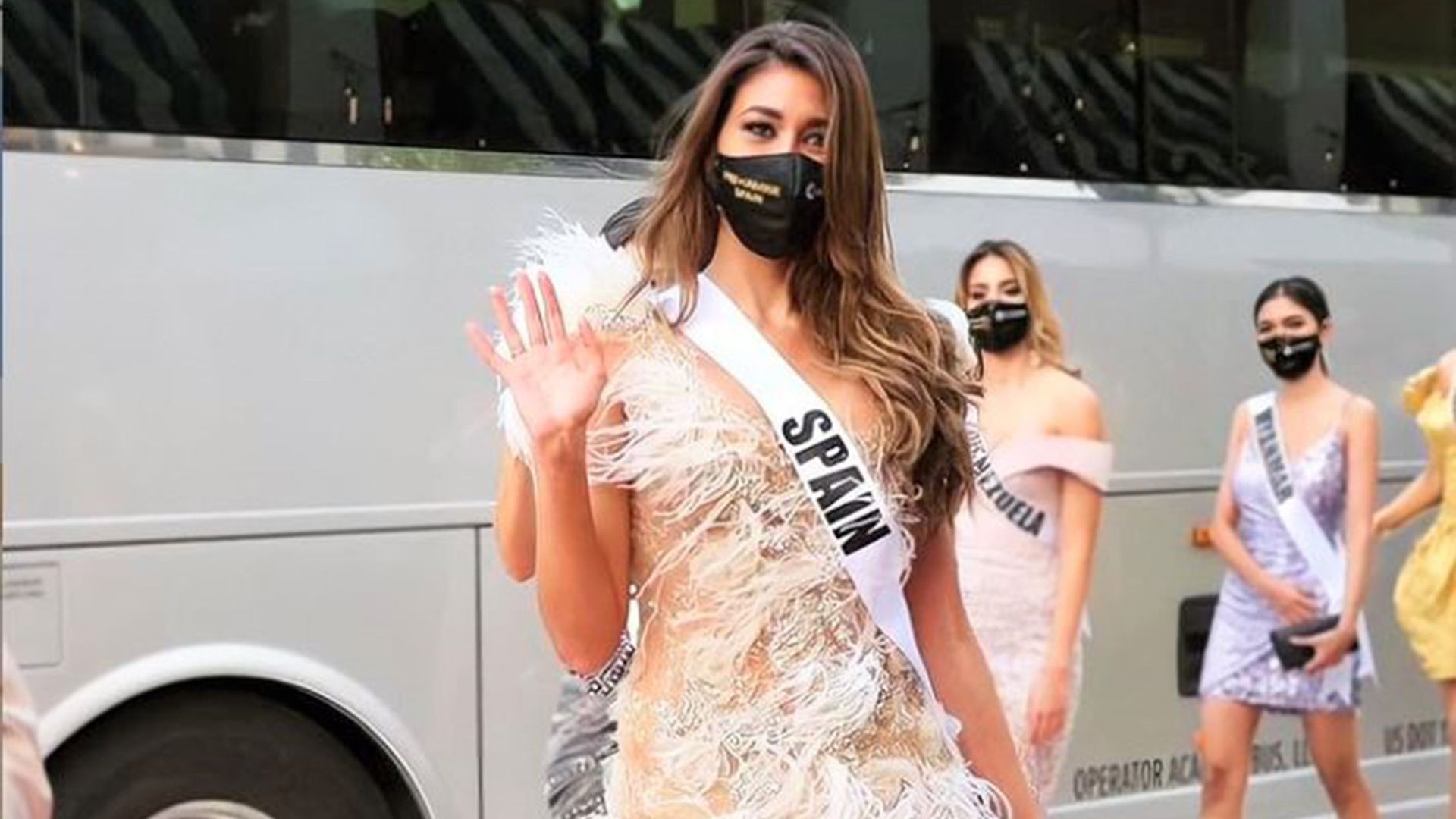 ¡Menudo ambientazo! Andrea Martínez muestra el 'backstage' de la gala de Miss Universo 2021