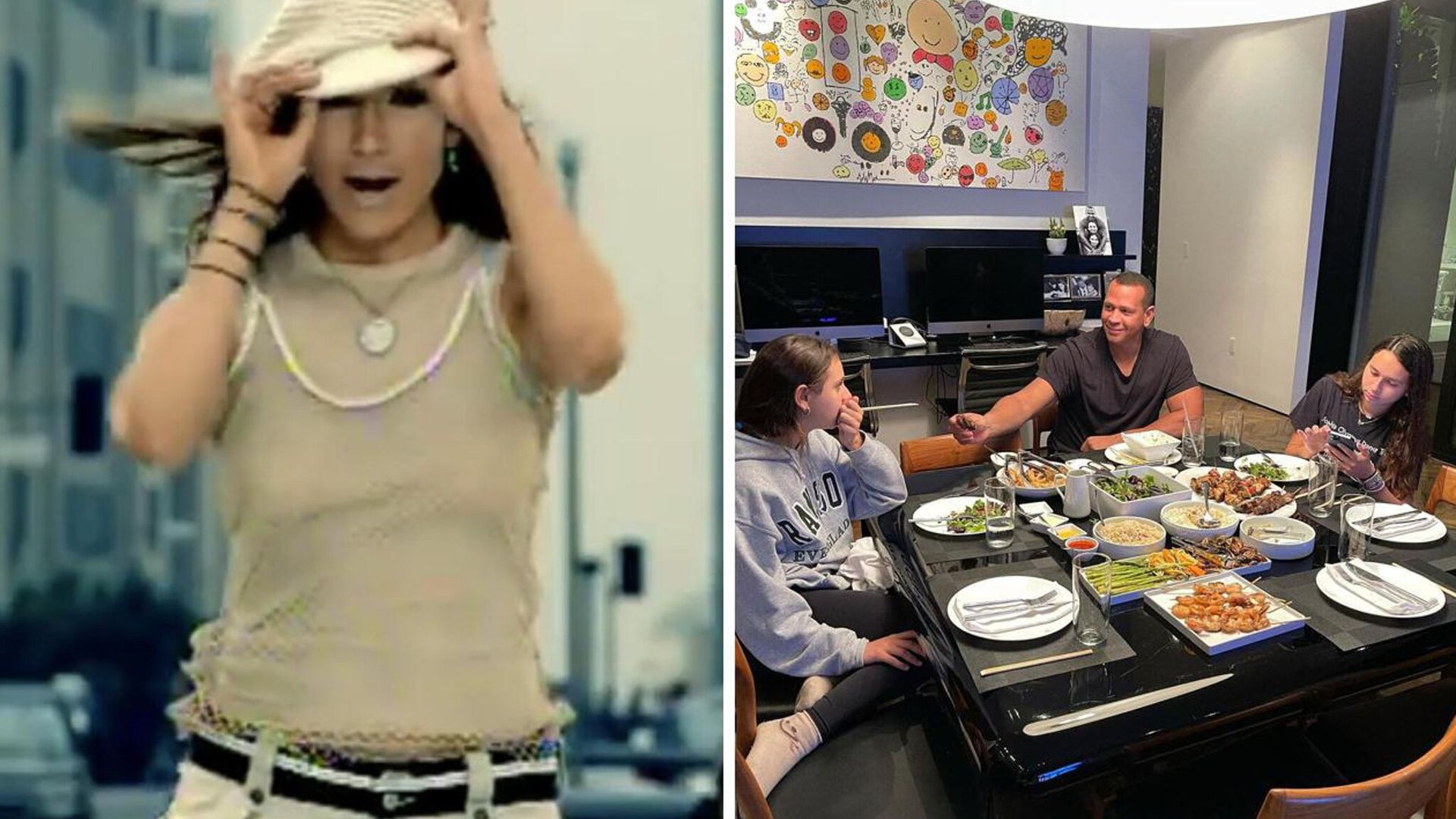 Jennifer Lopez recuerda la época con Ben Affleck mientras Alex Rodriguez le guarda un lugar en la mesa