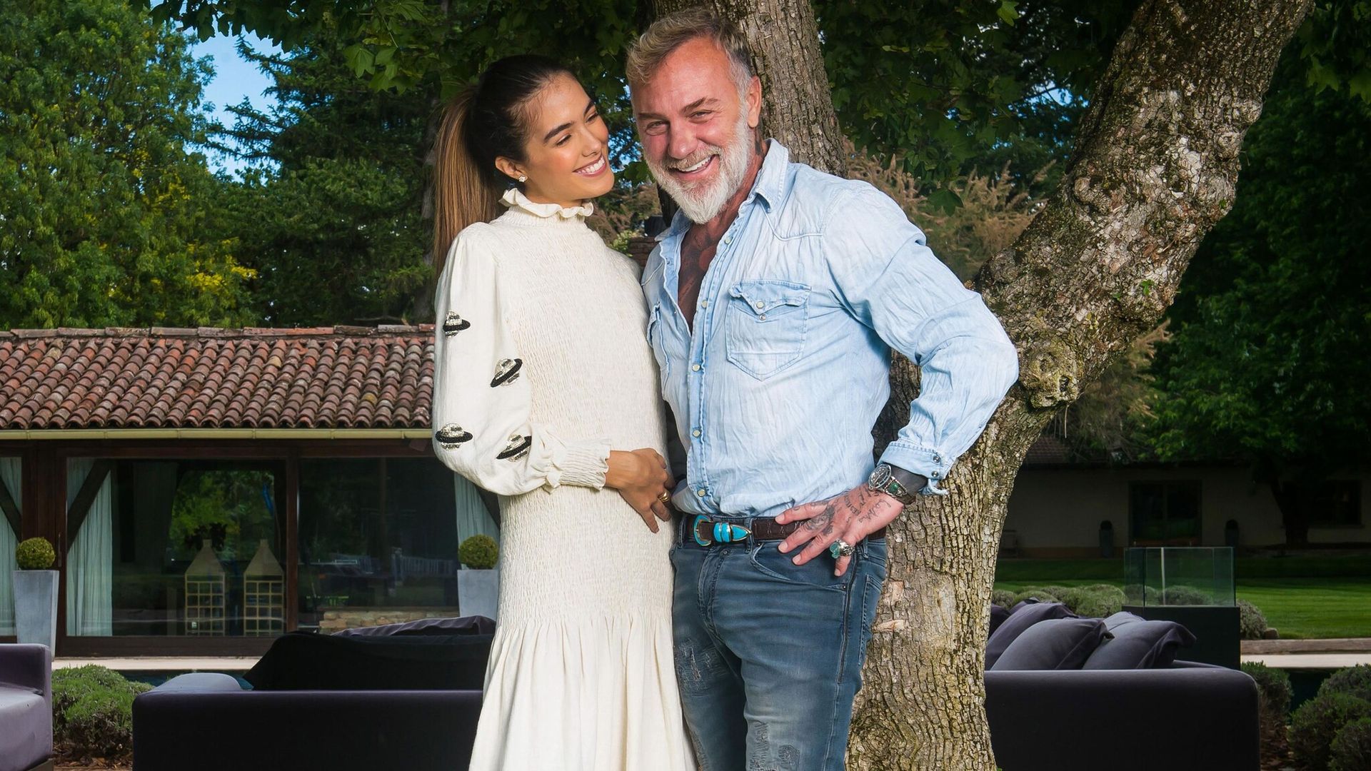 Sharon Fonseca, Gianluca Vacchi y su divertida imitación de ‘La Familia P.Luche’