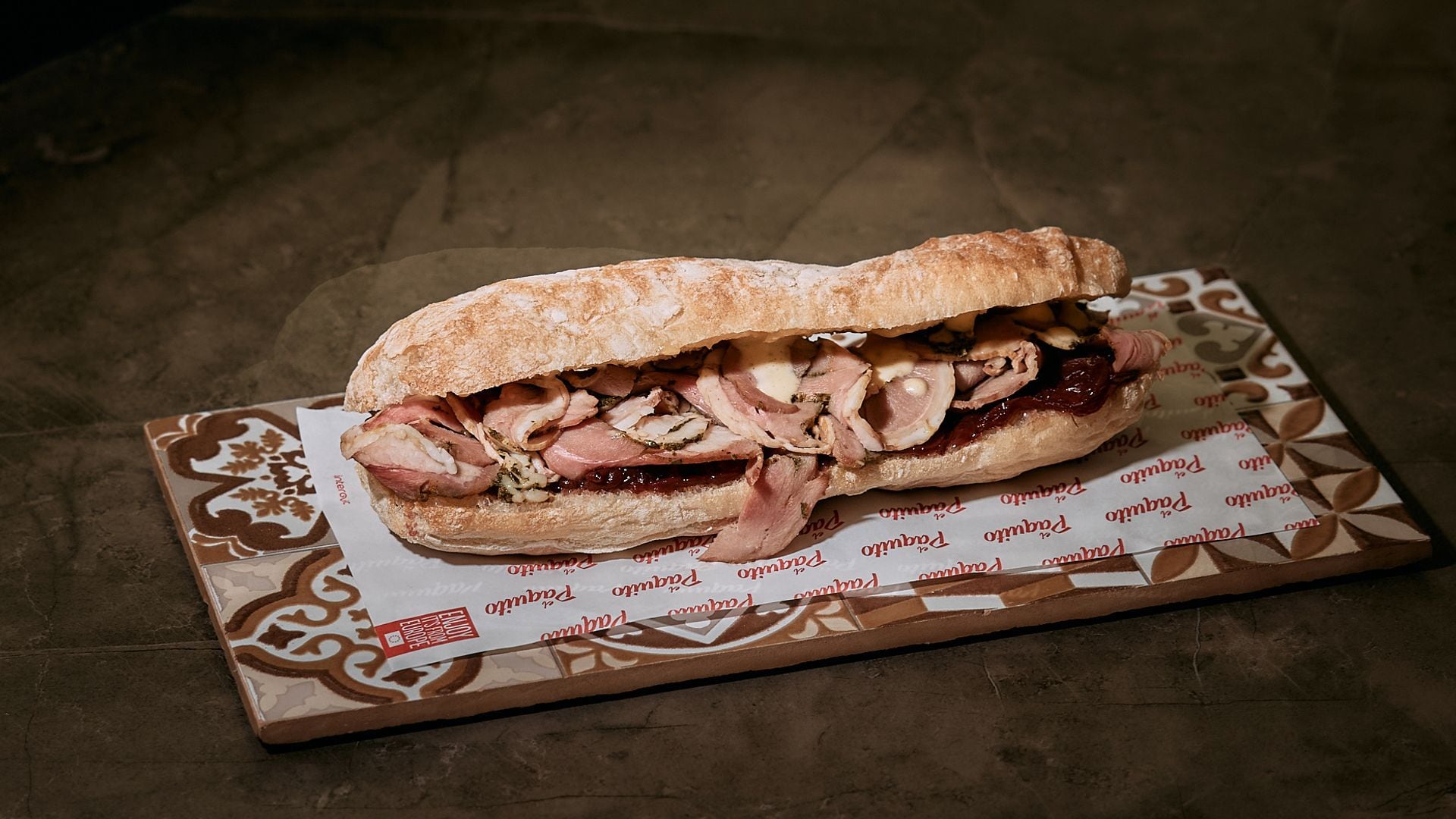 El Paquito ganador, presentado por el restaurante madrileño TerZio.