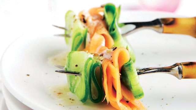 salmon pepino