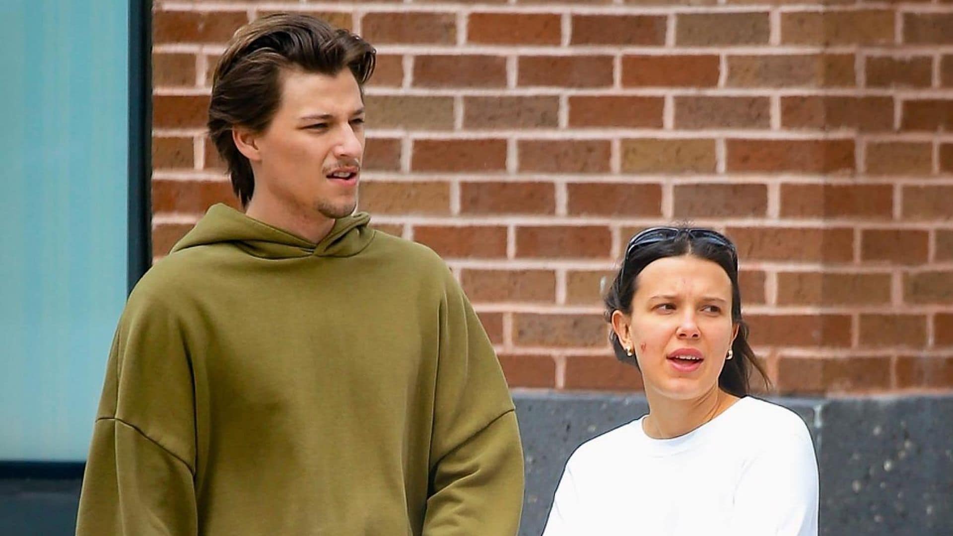 Millie Bobby Brown y Jake Bongiovi, de prácticas para ser familia, entre preparativos de boda