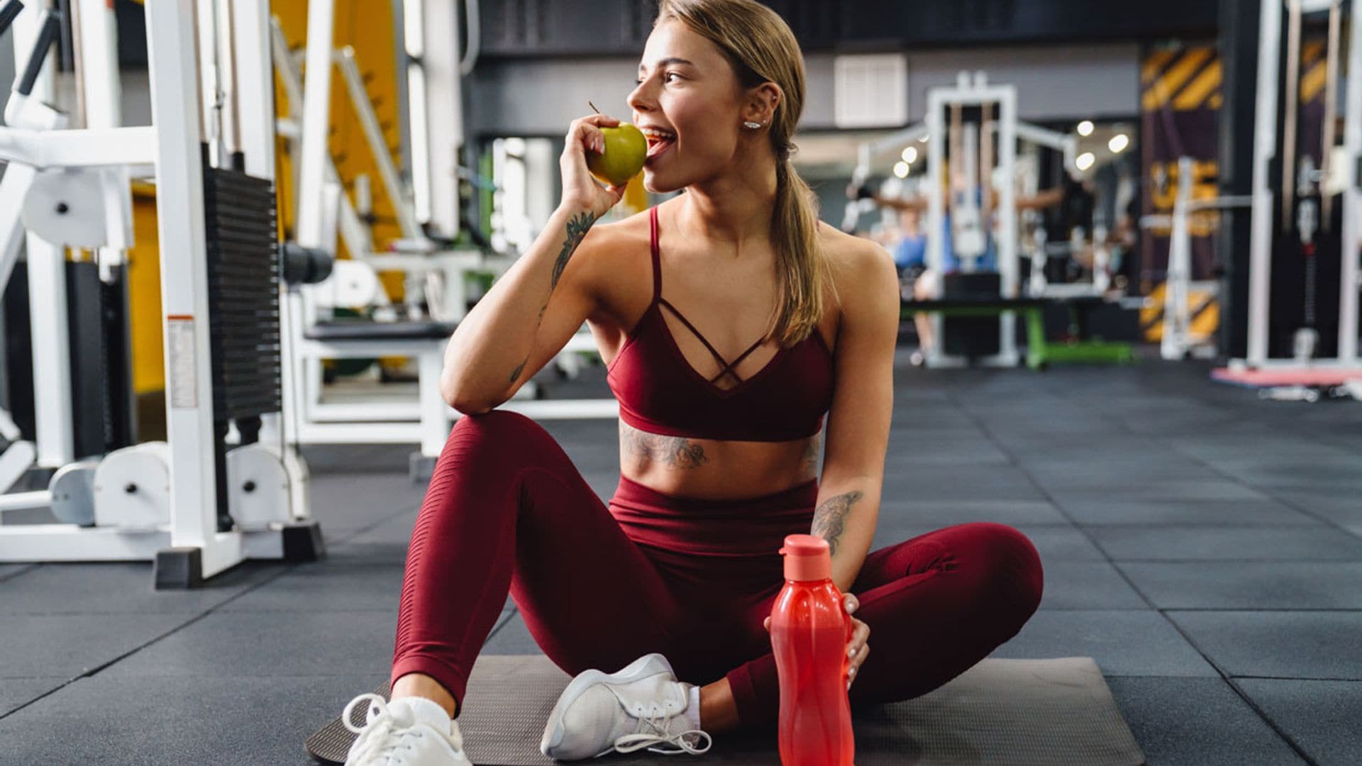 Apunta los alimentos que debes comer antes de entrenar