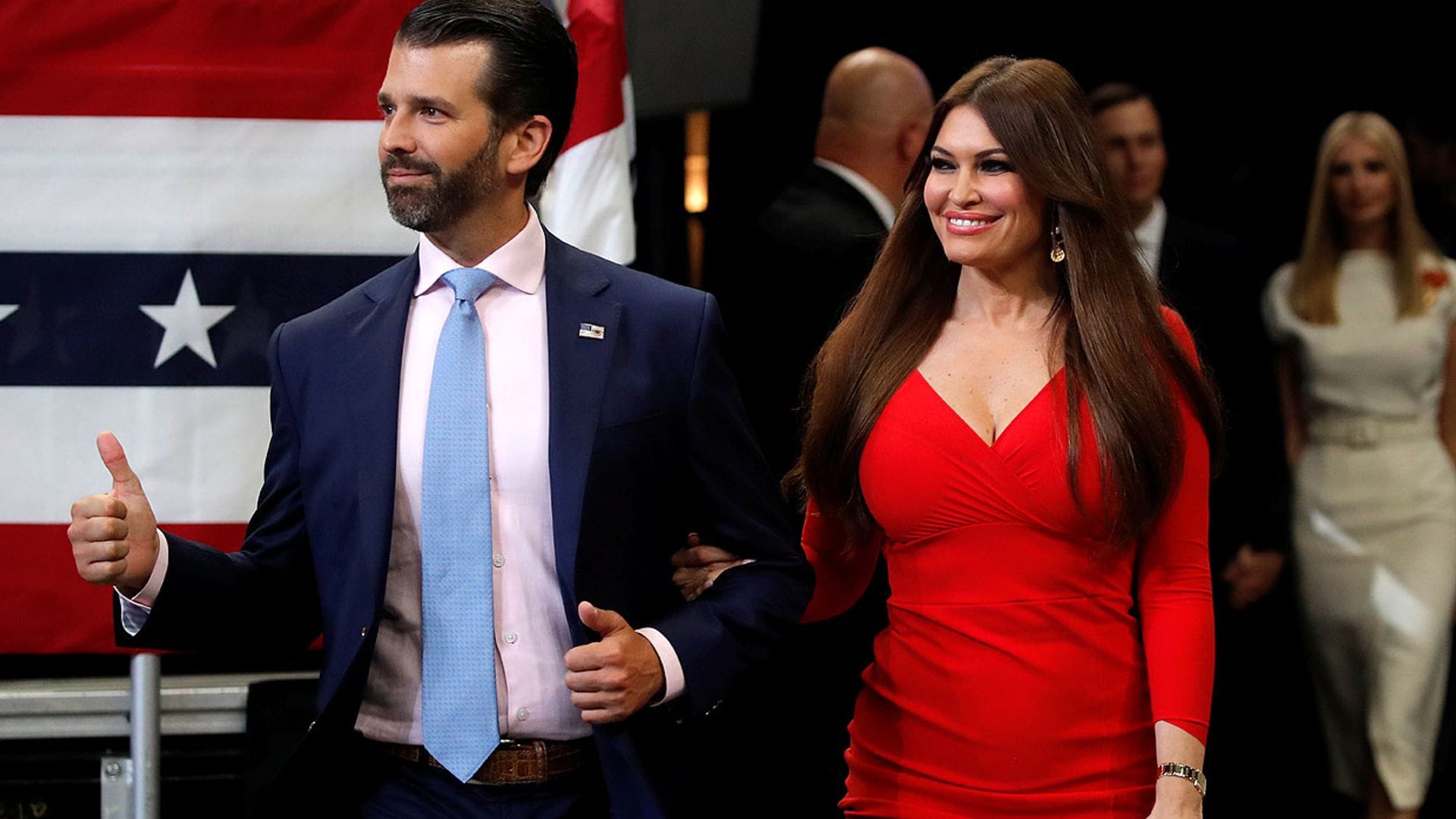 Kimberly Guilfoyle, pareja de Donald Trump Jr., da positivo por coronavirus
