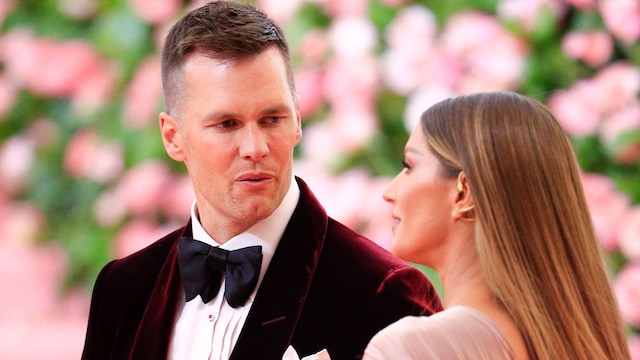 Tom Brady reaccionó sorprendido a la noticia de Gisele.