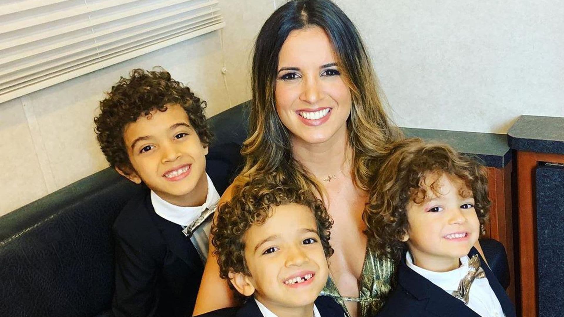 Inger Devera, mamá de los hijos de Nacho, da la bienvenida a un nuevo integrante de la familia