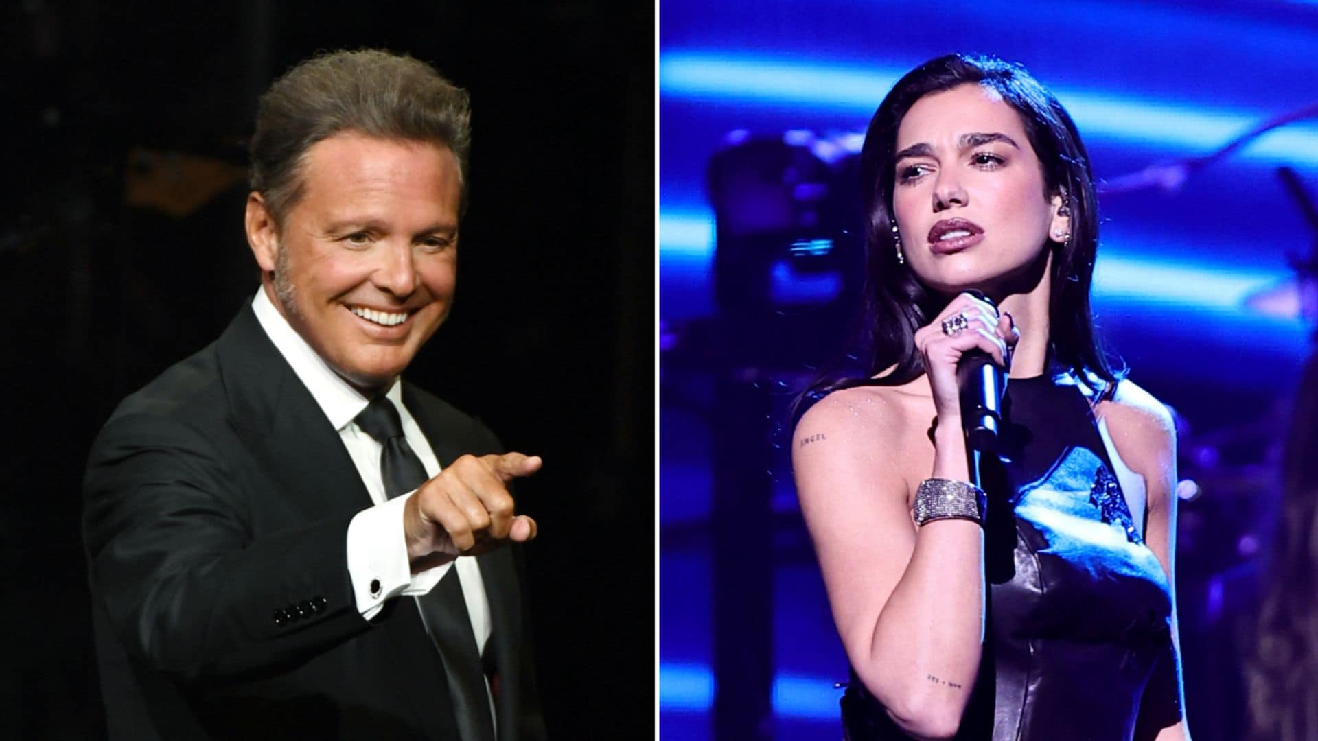 Dua Lipa y Luis Miguel