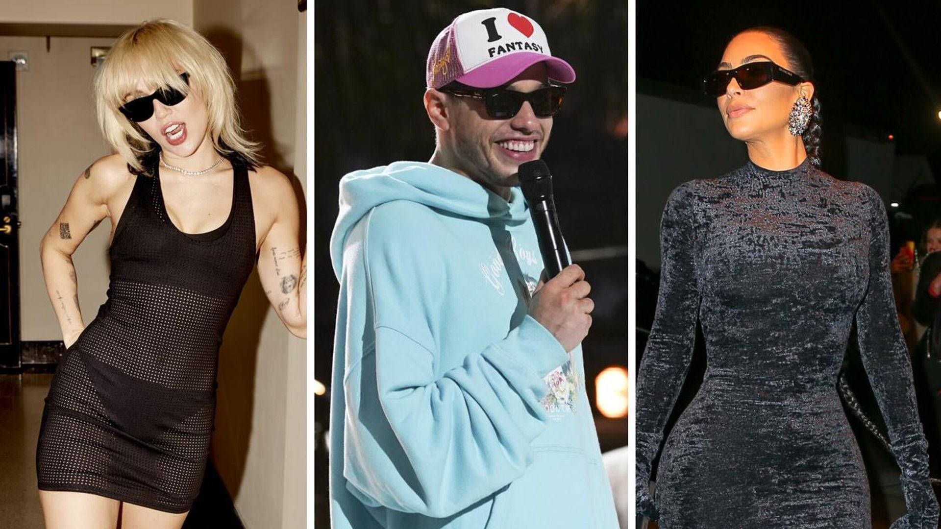 Kim Kardashian da unfollow a Miley Cyrus rumbo a sus vacaciones con Pete Davidson en las Bahamas