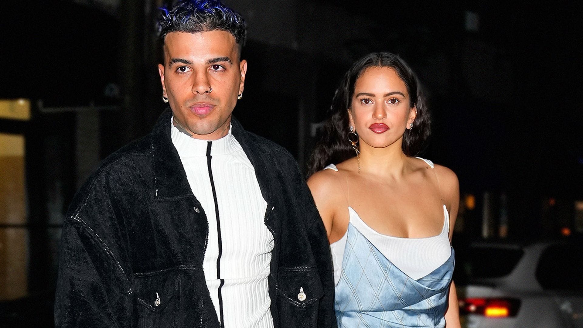 Rauw Alejandro explica cómo trabaja junto a su novia, Rosalía: 'Tenemos una química loca'