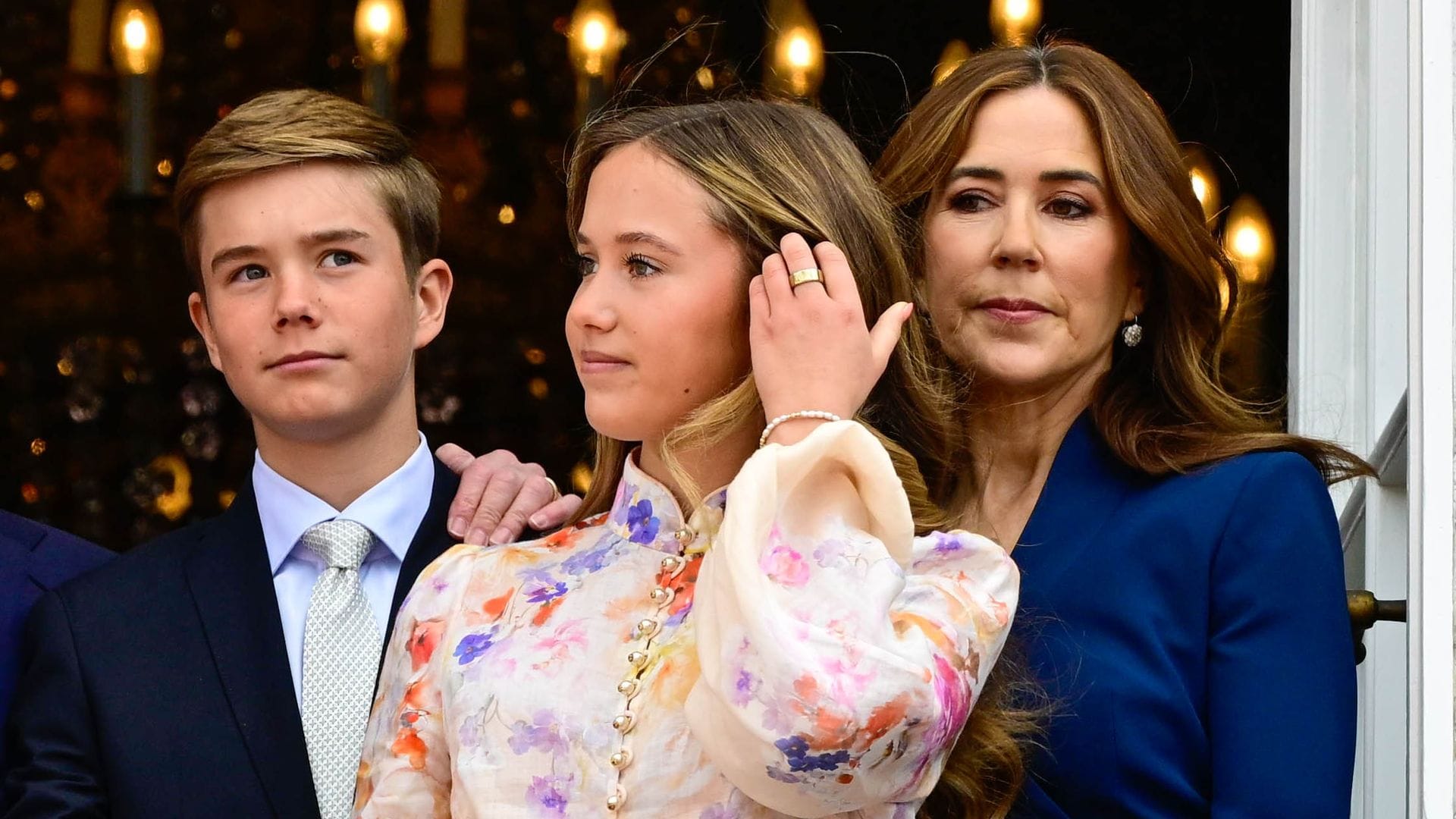 El detalle beauty con el que Josephine de Dinamarca se ha saltado el protocolo en su última aparición