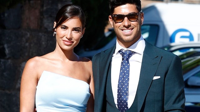 Sandra Garal con Marco Asensio