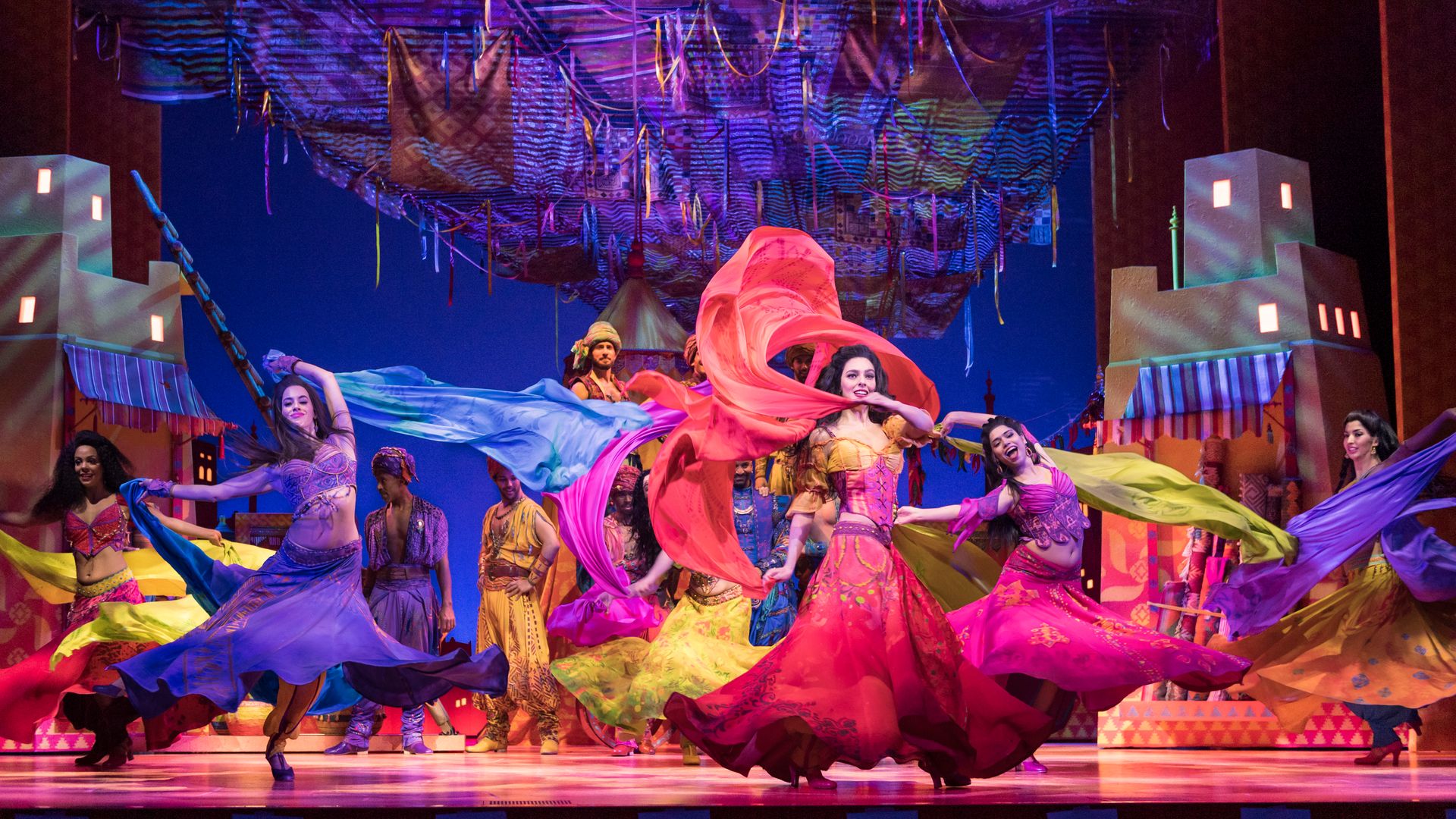 Musical de Aladdín en el teatro Coliseum de Madrid