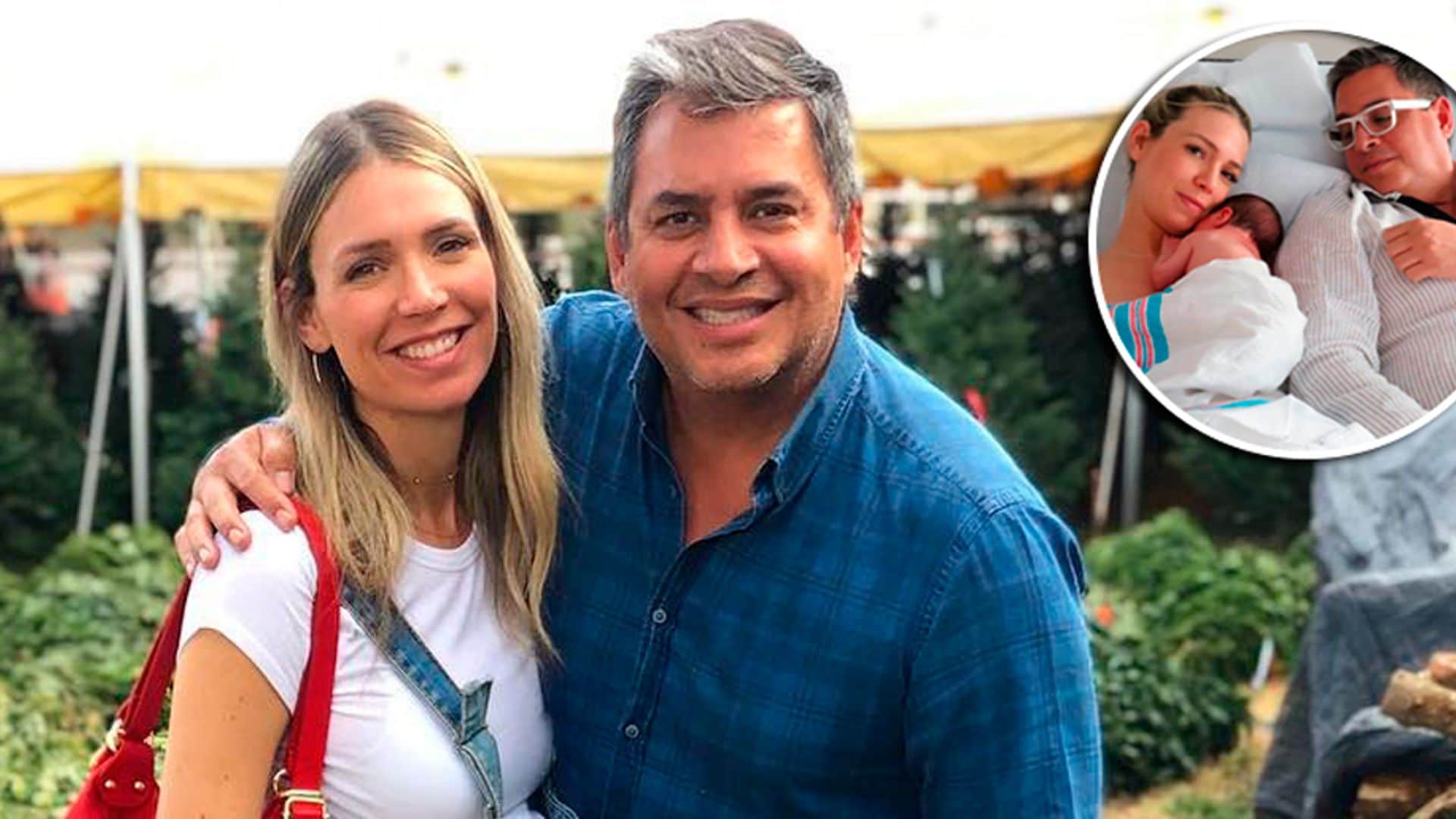 Daniel Sarcos y Alessandra Villegas, derretidos de amor con su bebé recién nacido