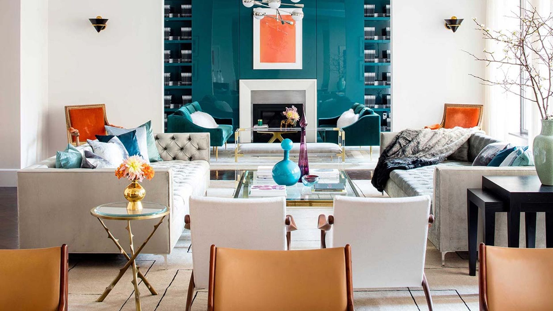Salones con mucho 'glam': atrévete con el lujo