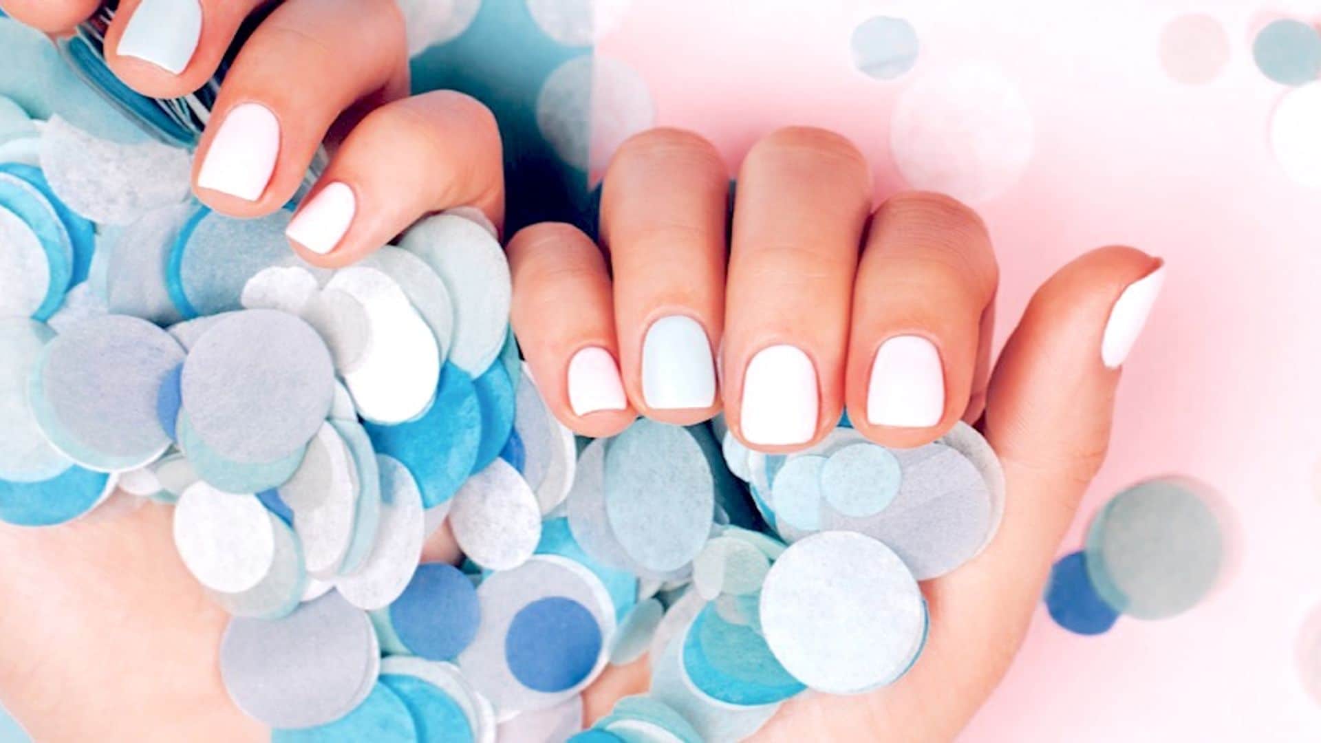 Uñas confeti, la tendencia del verano para decorar tu manos