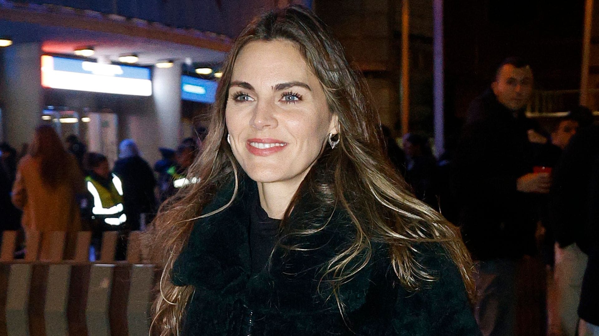 Amaia Salamanca llega al Movistar Arena para asistir al último concierto de Joaquín Sabina, a 30 de noviembre de 2025, en Madrid (España)