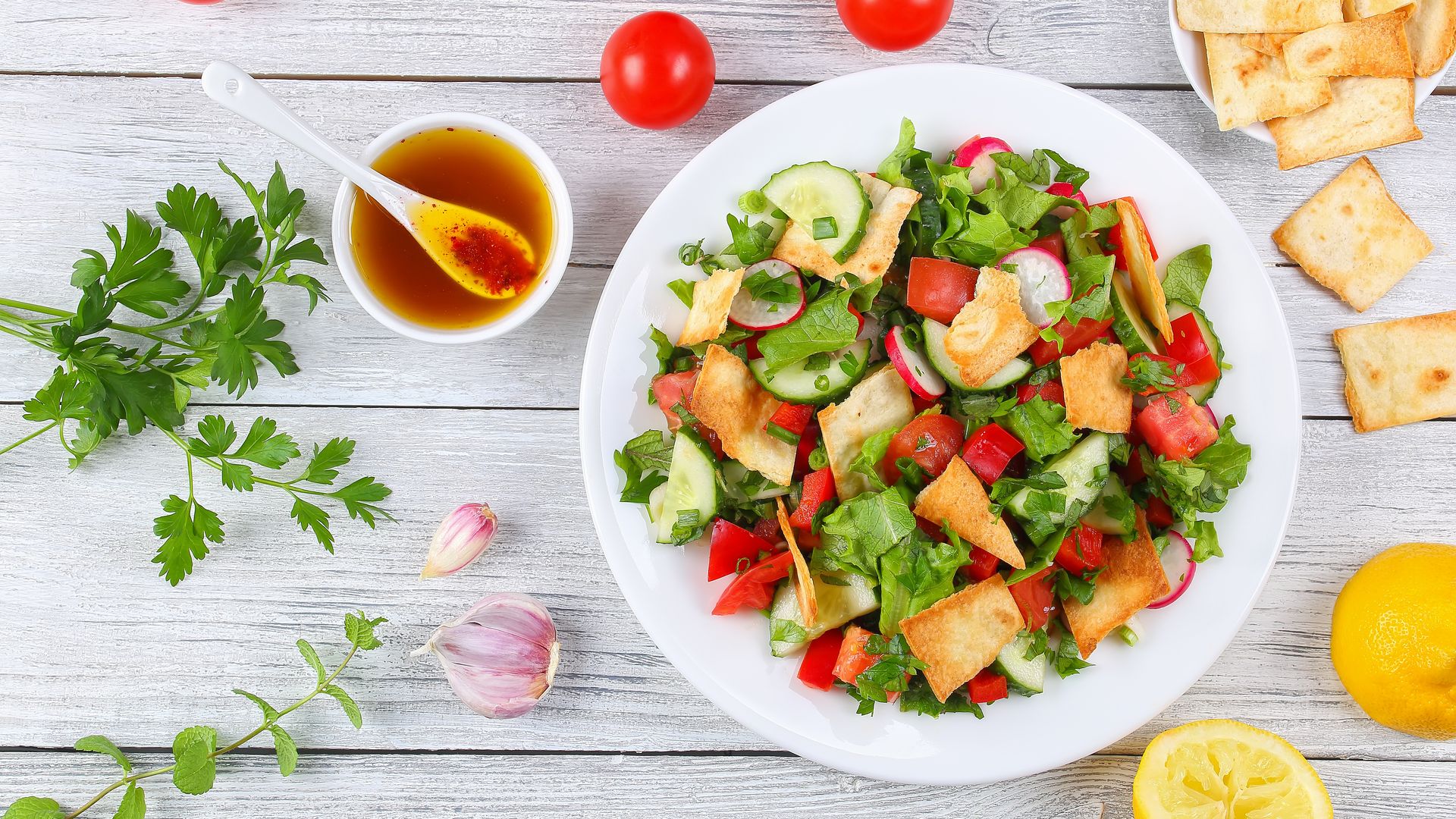 La ensalada libanesa que triunfa en verano: fácil, saludable, vegana y riquísima