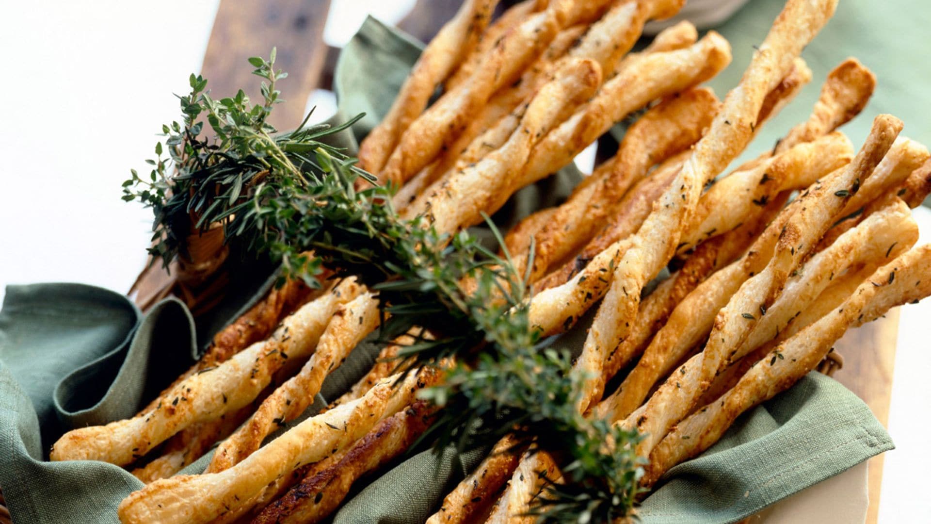 Palitos de queso a las finas hierbas