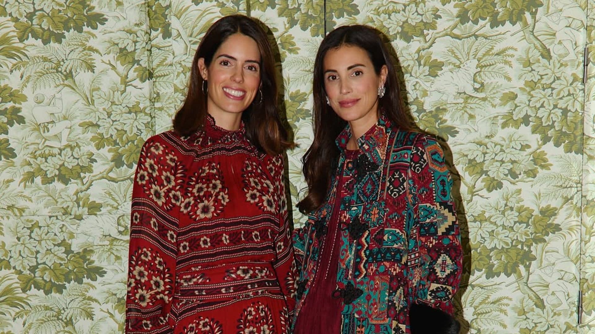 Sofía Palazuelo y Sassa de Osma en el evento de su firma Philippa 1970.