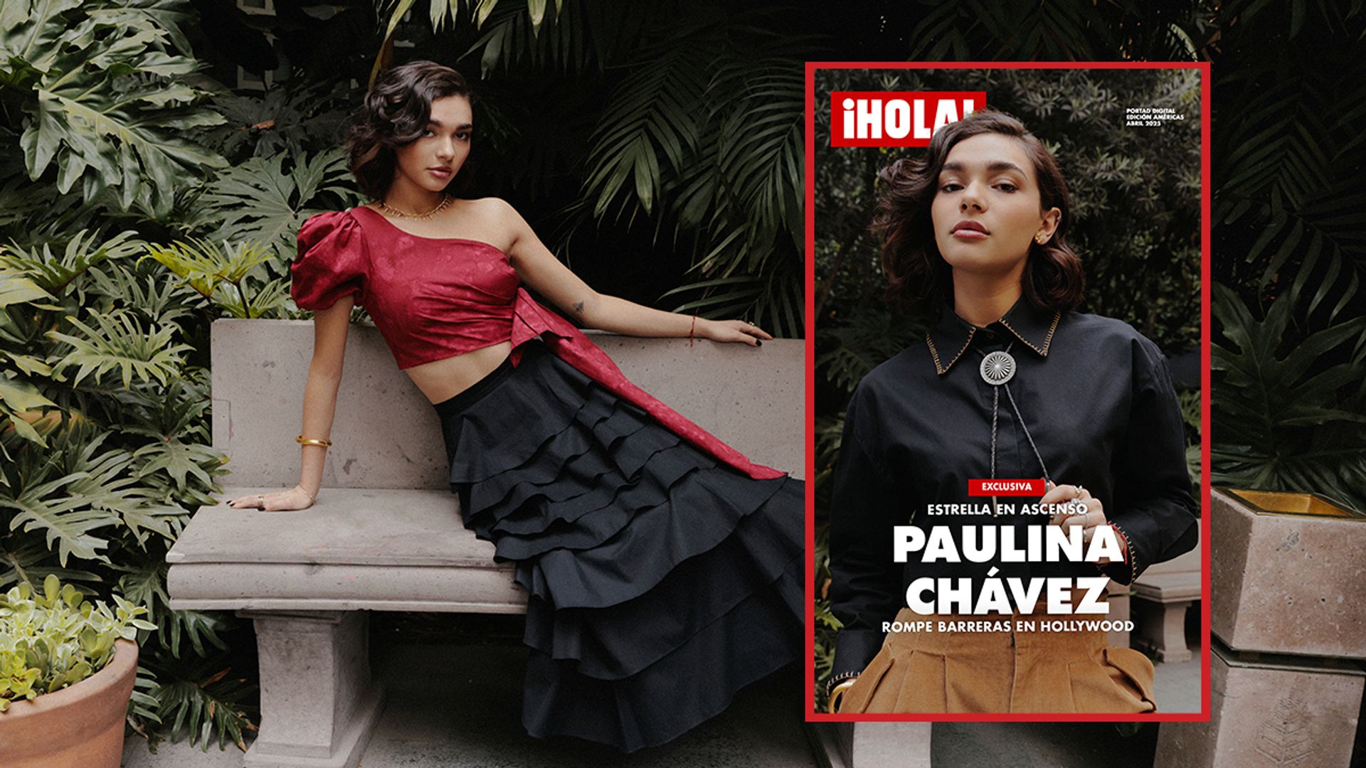 Paulina Chávez rompe barreras en Hollywood: 'Queremos abrir puertas y mantenerlas abiertas'