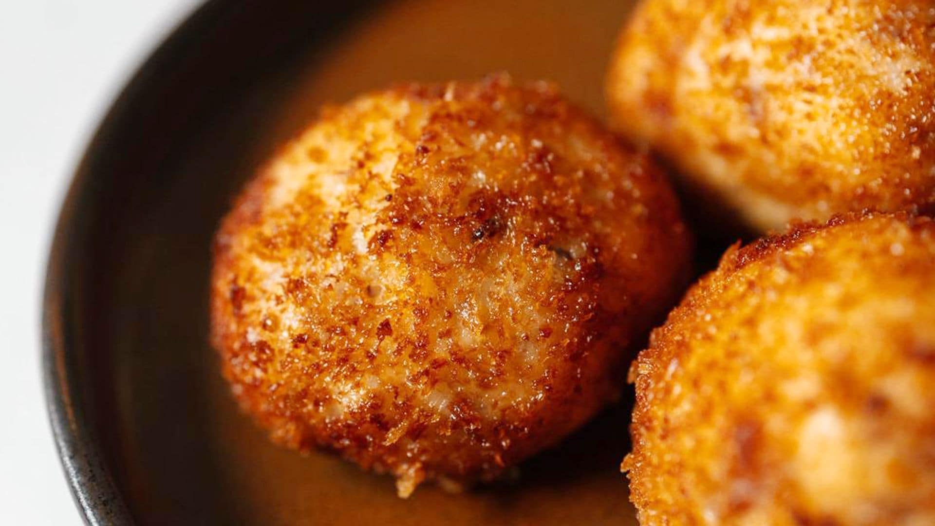 Croqueta de jamón de Salino.