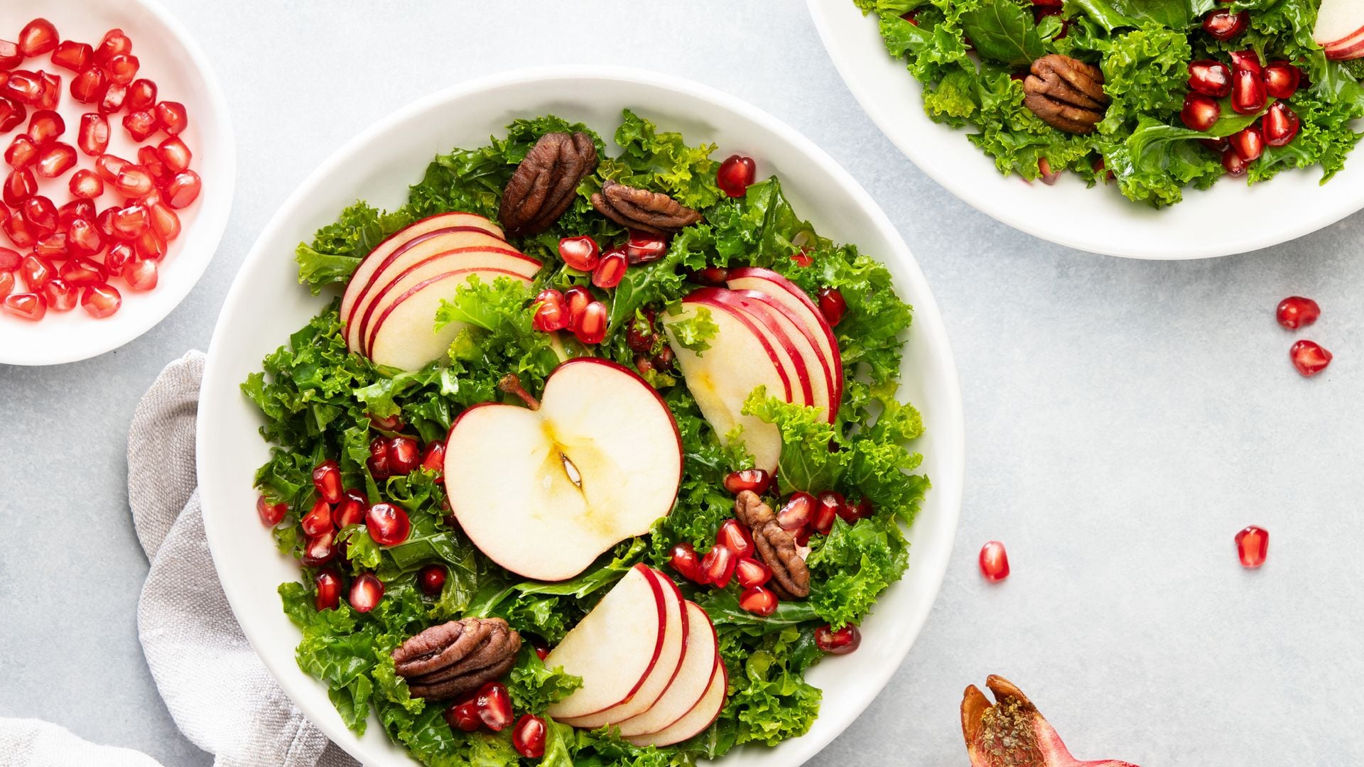 Ensalada de granada y manzana