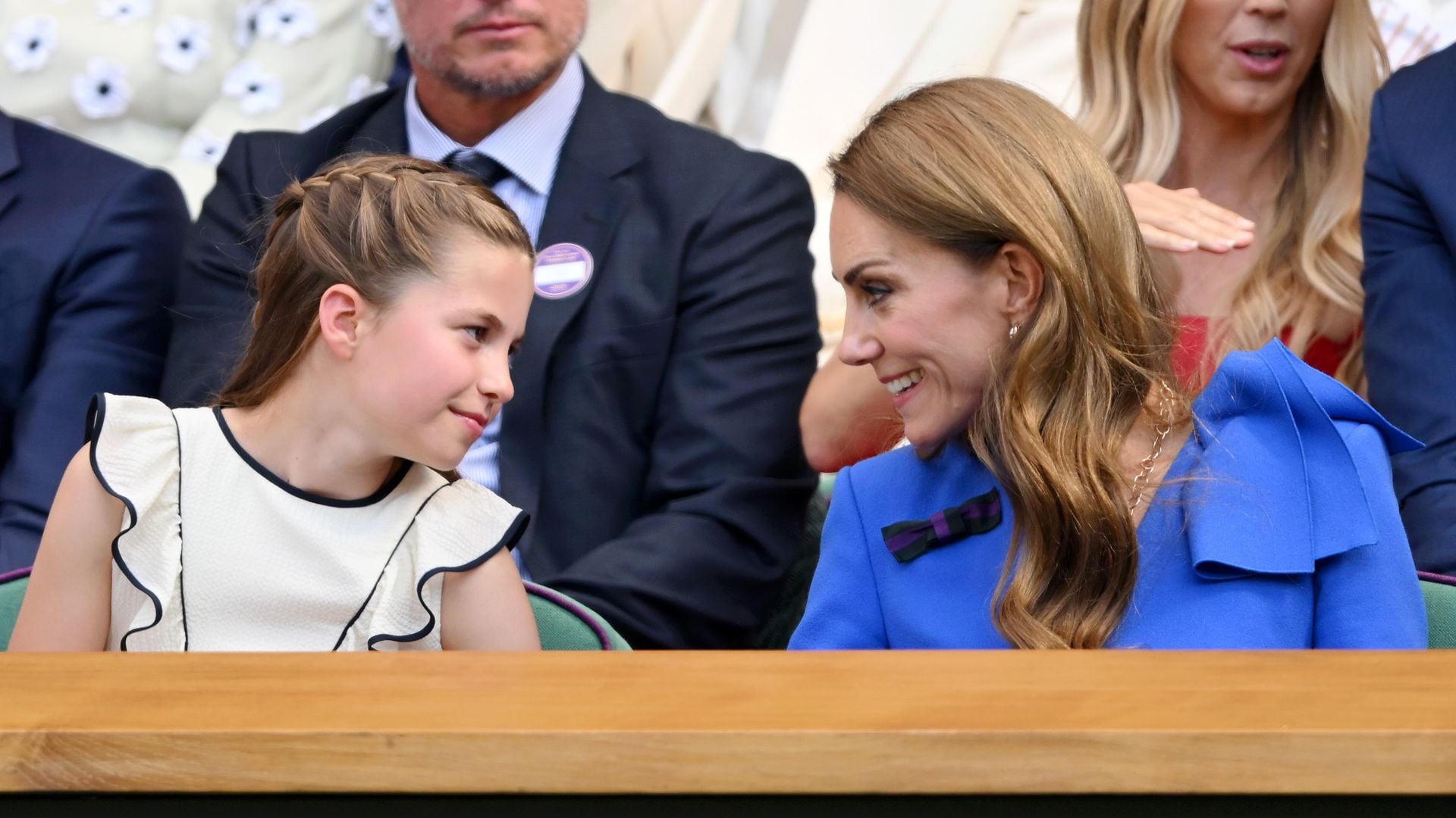 Los príncipes George y Charlotte brillan en la final de Wimbledon junto a Kate Middleton