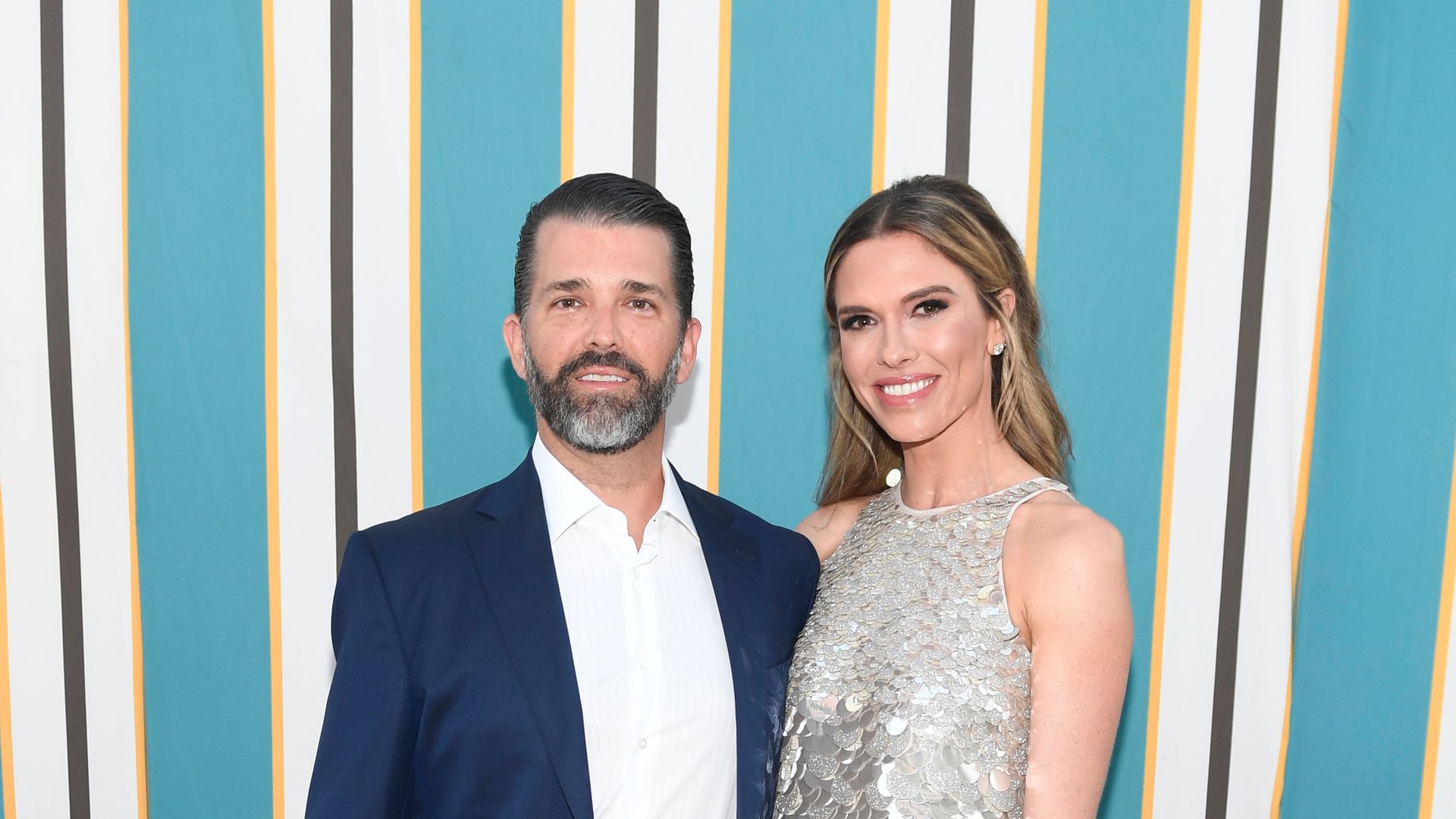 Donald Trump Jr. y su novia Bettina Anderson