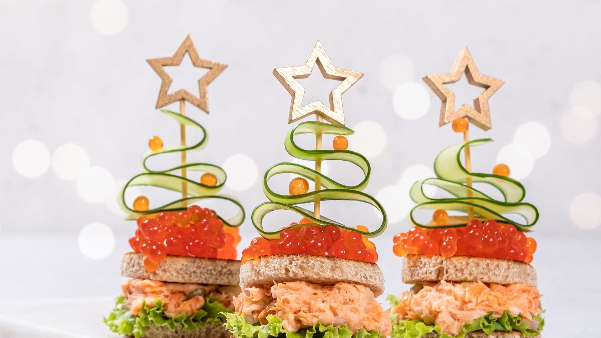 Arbolitos de salmón.