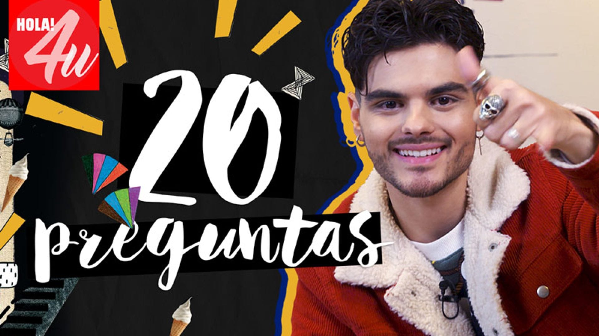 En HOLA!4u, 20 preguntas a Abraham Mateo