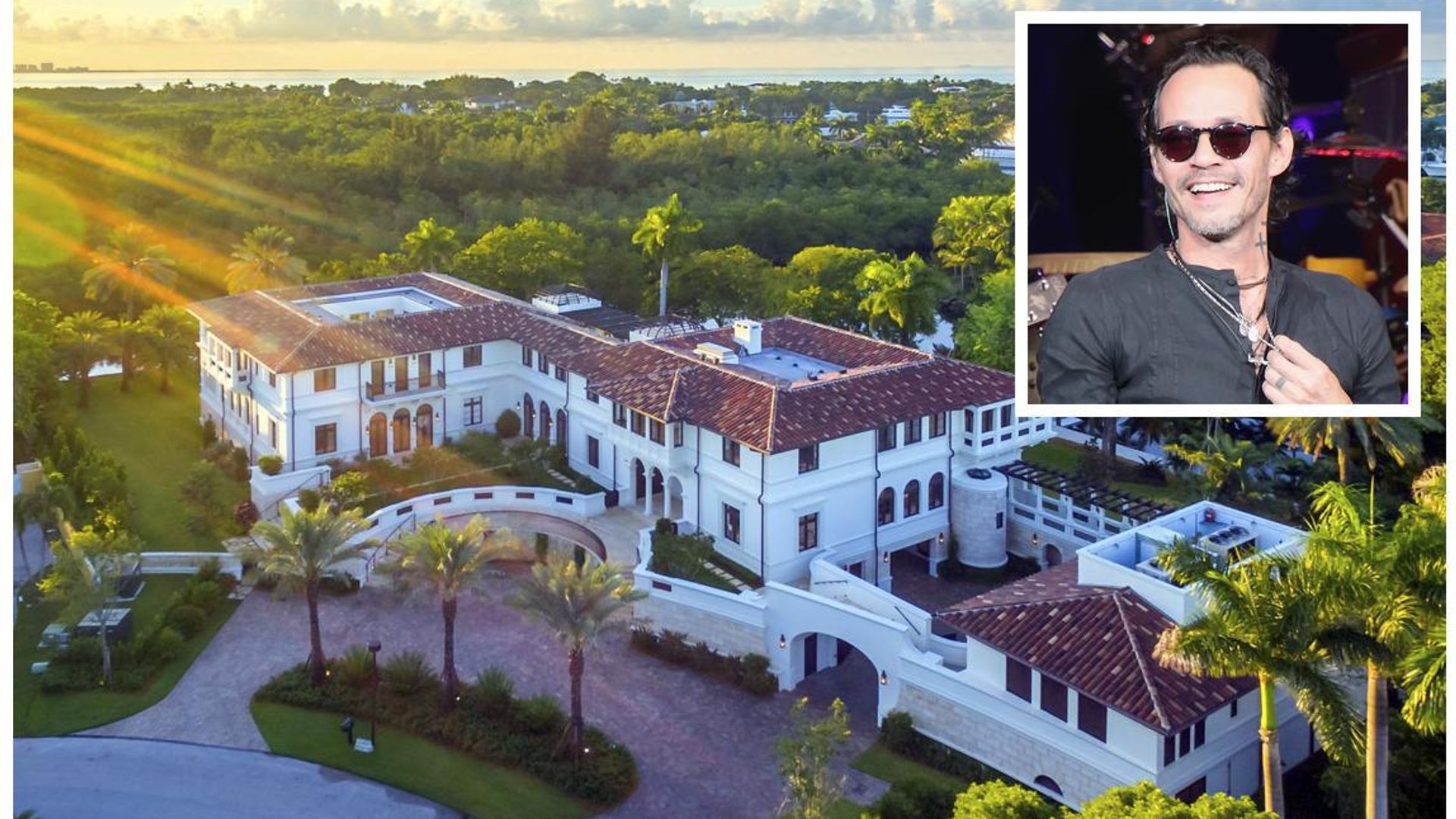 ¡Así es la impresionante mansión que Marc Anthony puso a la venta en Miami!