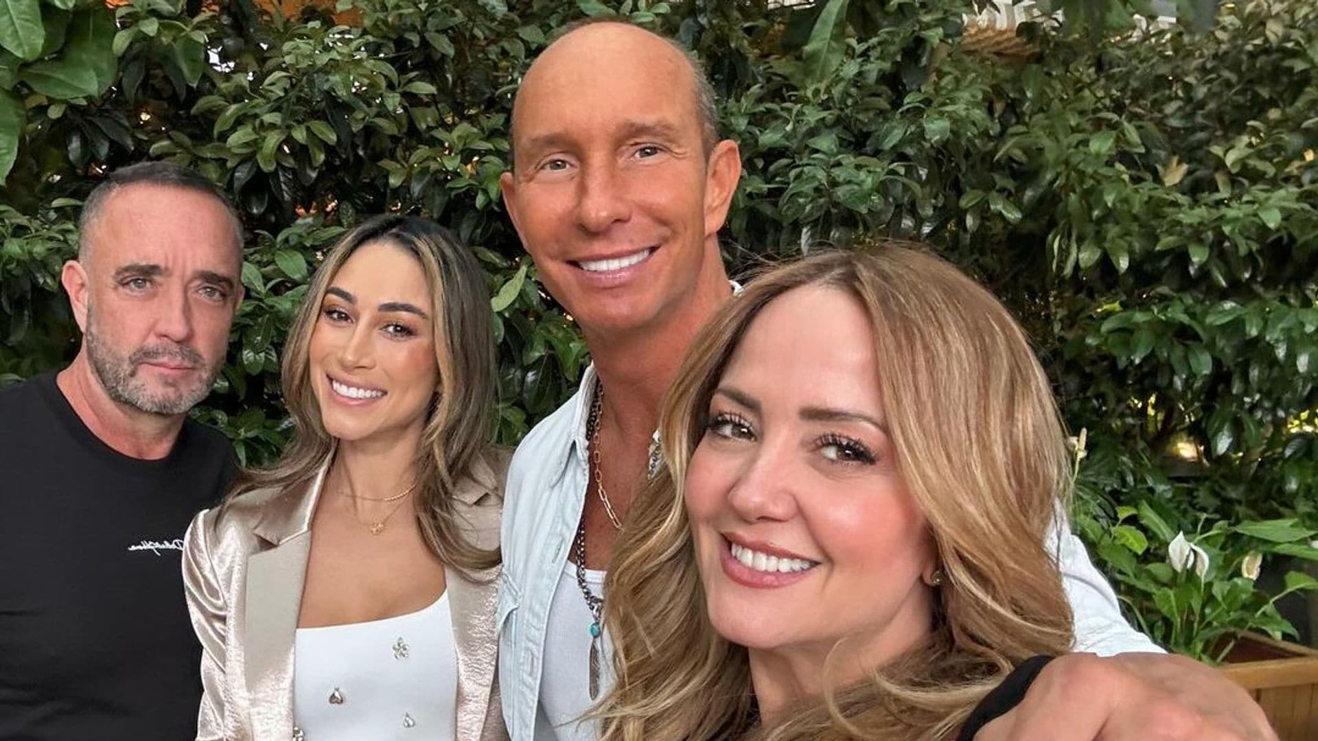 Andrea Legarreta y Erik Rubín