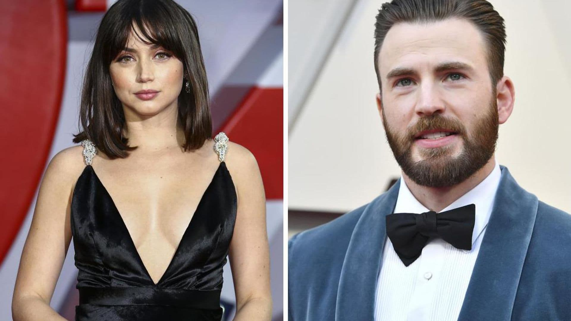 Descubrimos la amistad de Ana de Armas con Chris Evans, el Capitán América