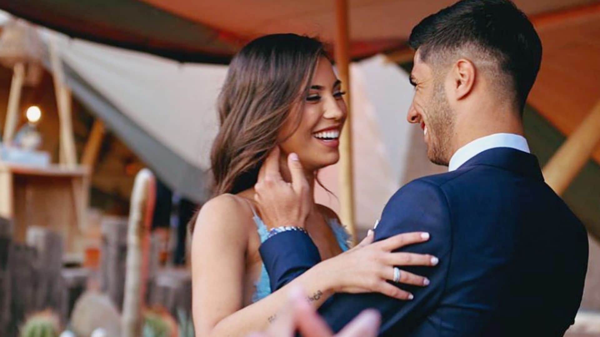 Sandra Garal felicita a su 'campeón', Marco Asensio, tras volver a jugar un año después de su lesión