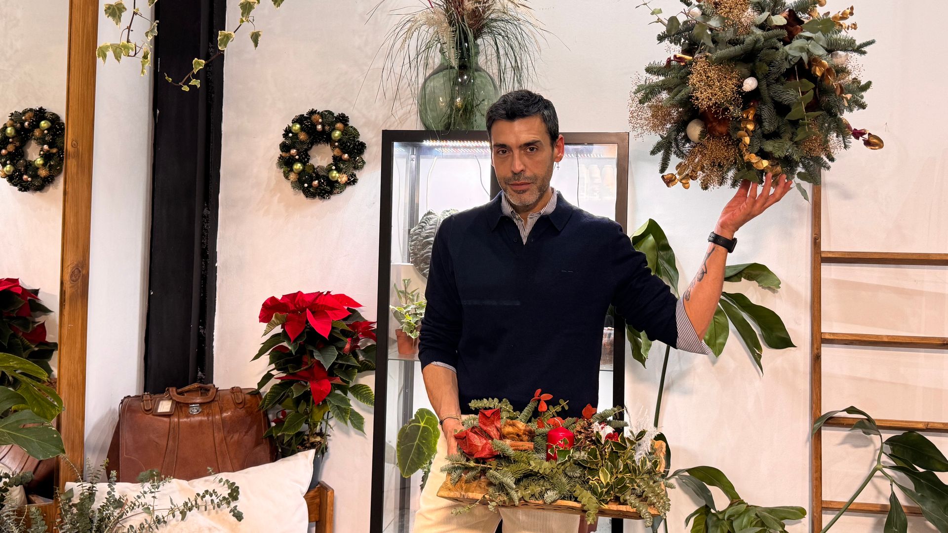 Dos manualidades para decorar la casa en Navidades