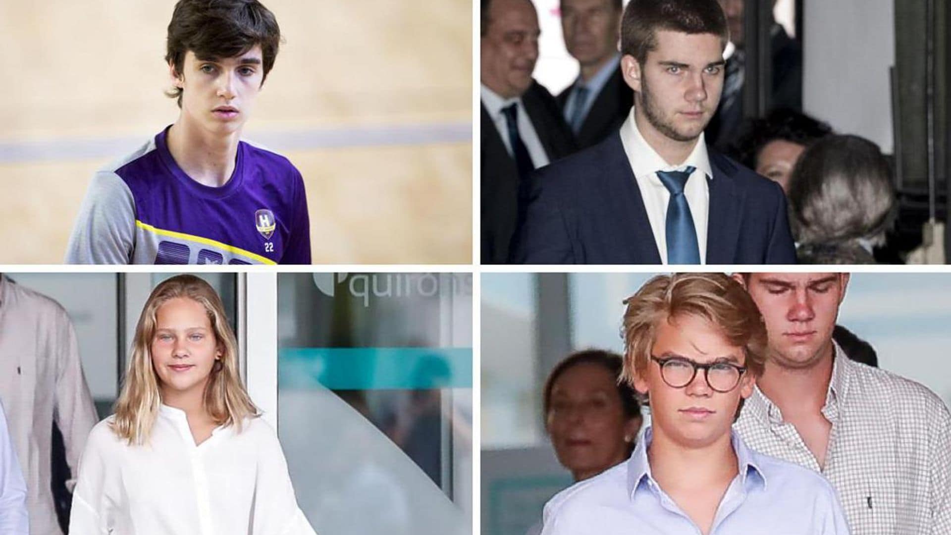 Así es la vida de los cuatro hijos de la infanta Cristina e Iñaki Urdangarín