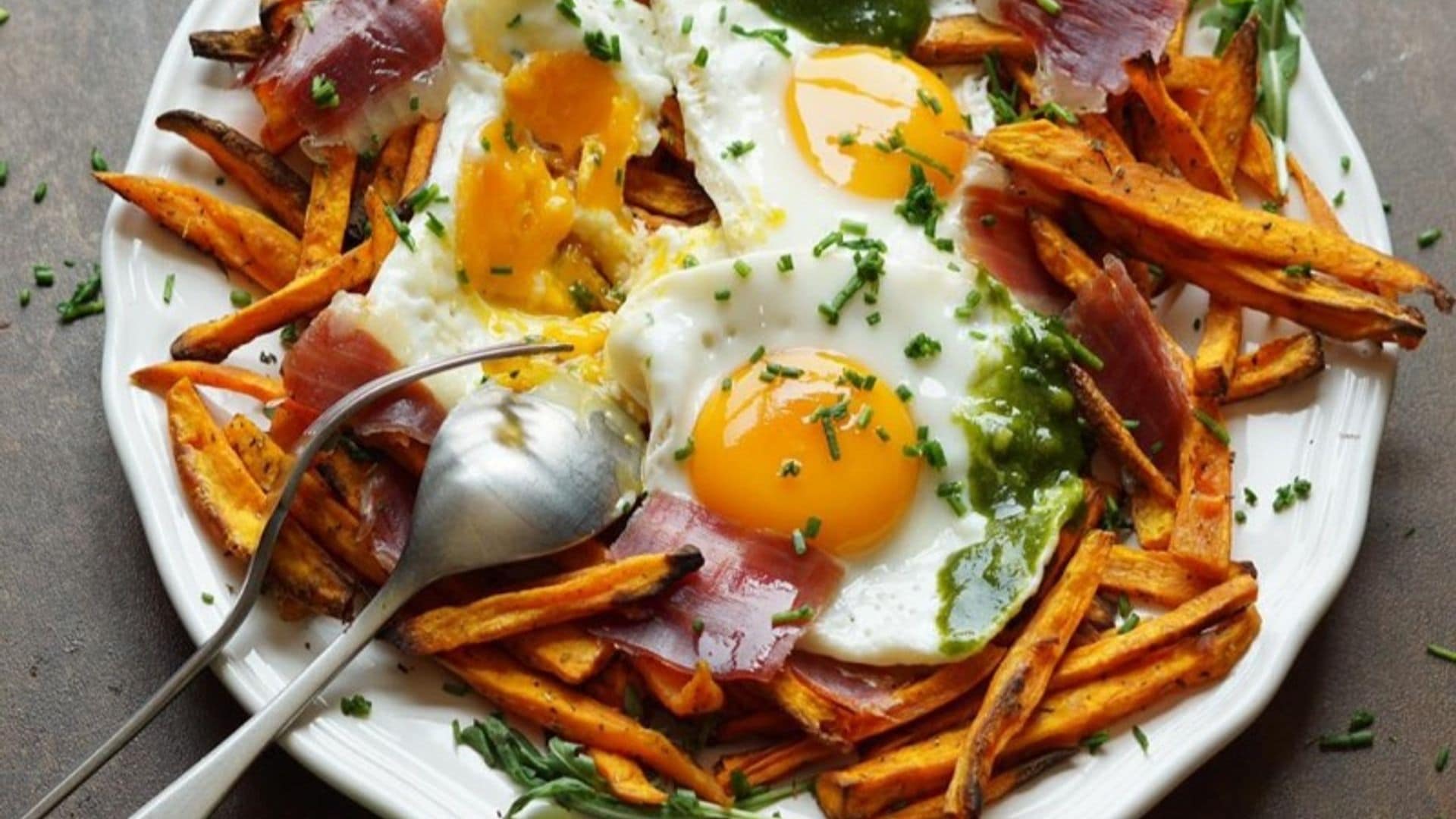 Huevos rotos saludables