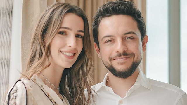 Princesa Rajwa y príncipe Hussein de Jordania