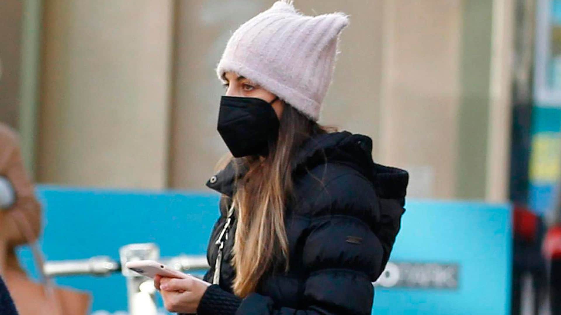 Almudena Cid, la imagen de la desolación en plena calle