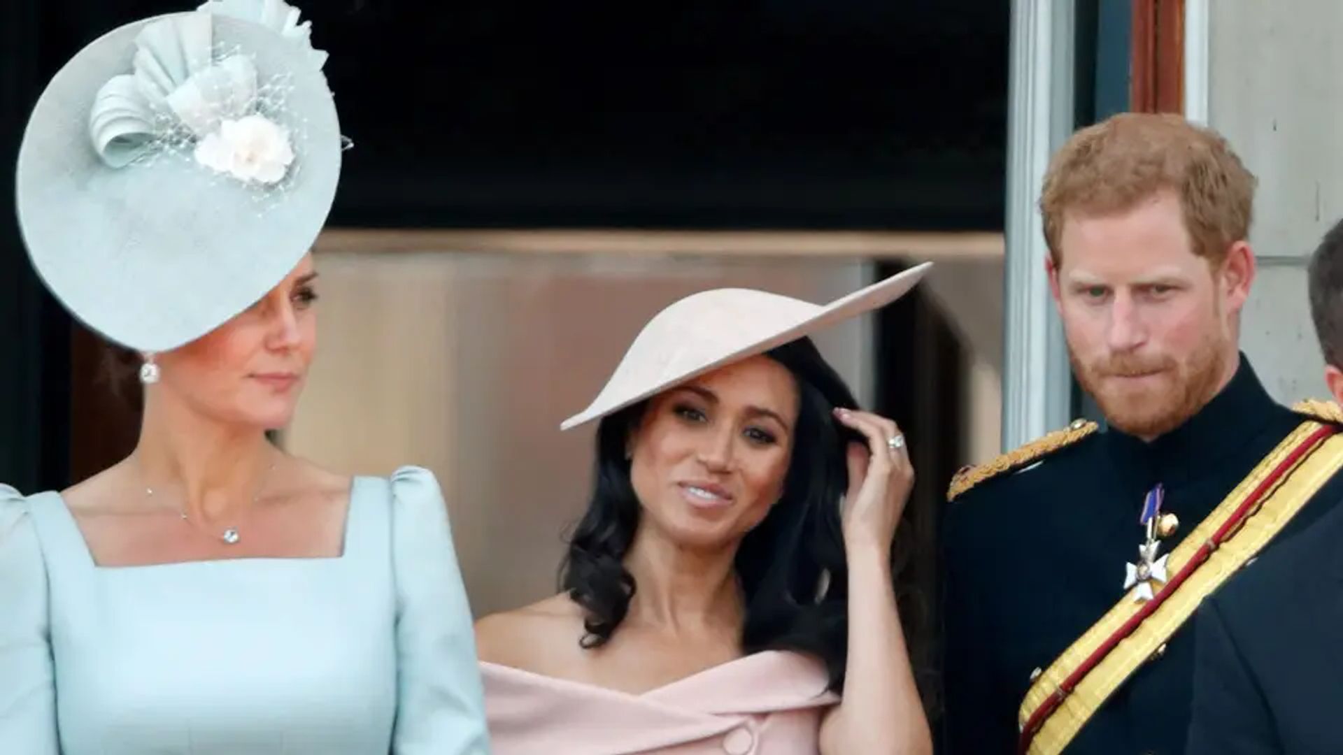Kate Middleton y los duques de Sussex