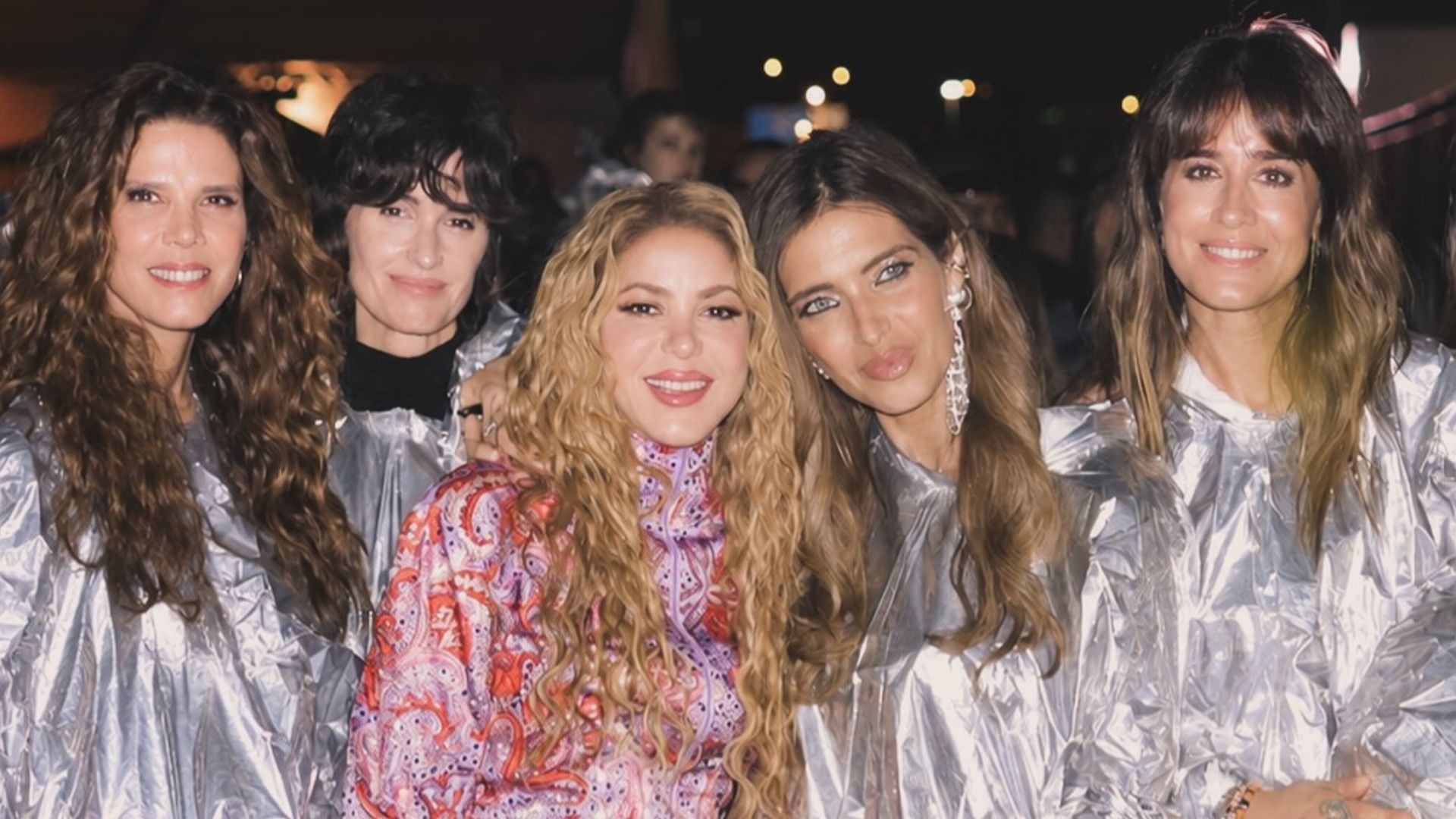 Shakira, Sara Carbonero, Isabel Jiménez, Juana Acosta y Paz Vega