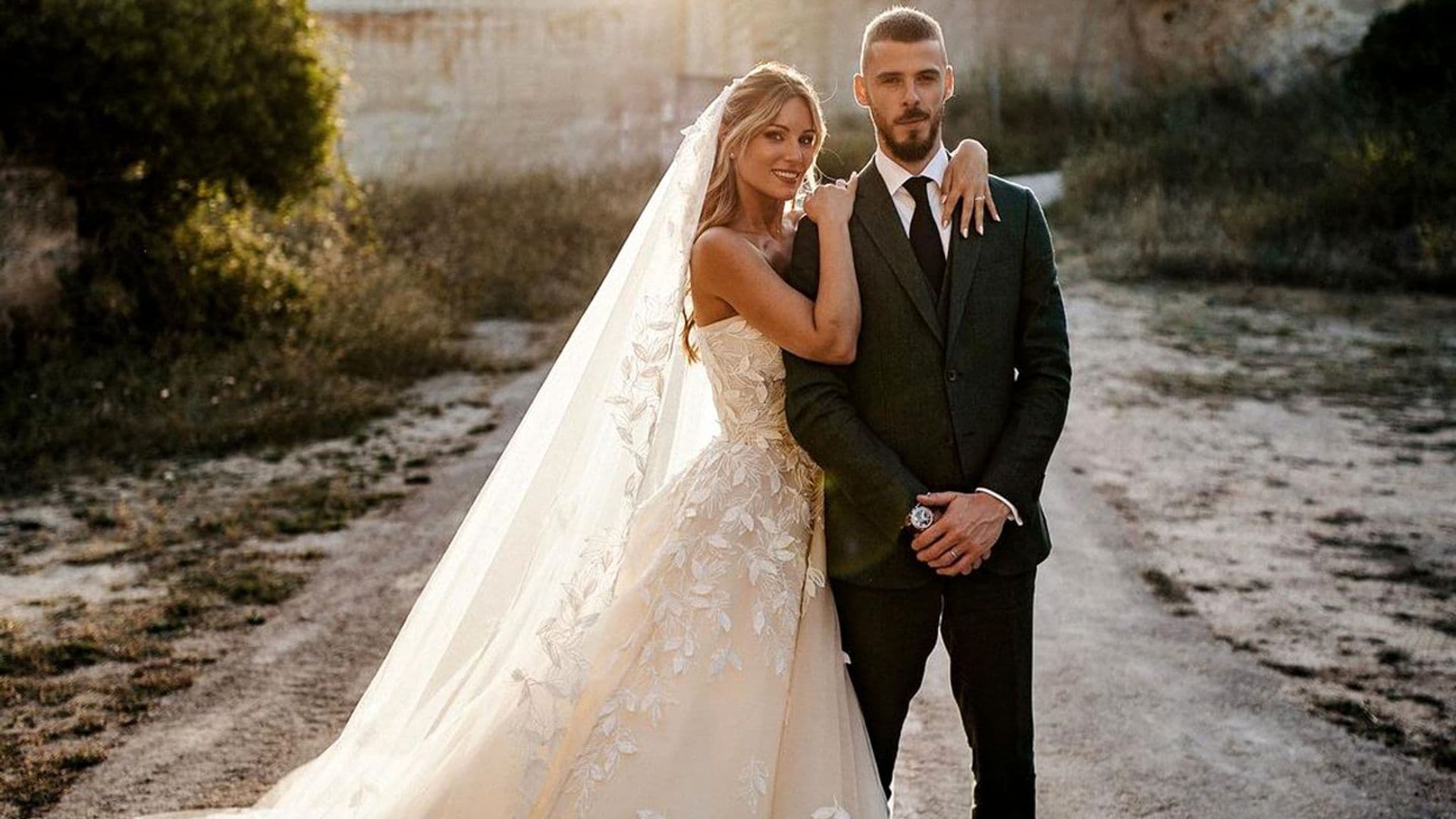 Edurne, una novia espectacular en su boda con David de Gea: '¡No podemos ser más felices!'