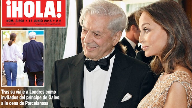 isabel preysler y mario vargas llosa hola plus