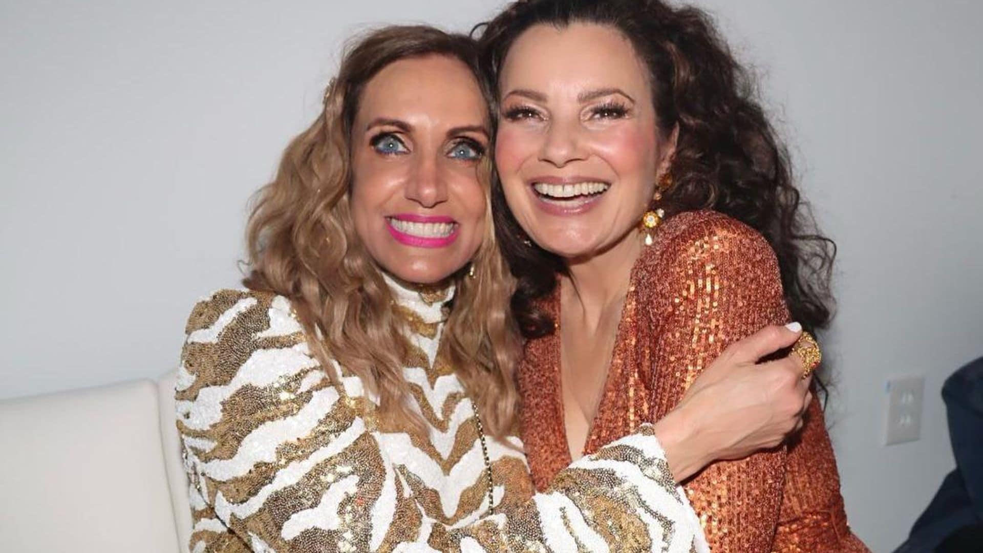 Lili Estefan presume su encuentro con Fran Drescher, de ‘The Nanny’